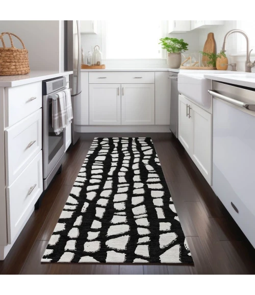 Addison Chantille ACN754-Black 2 ft. 3 in. X 7 ft. 6 in. Rectangle Rug