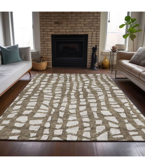 Addison Chantille ACN754-Brown 8 ft. X 10 ft. Rectangle Rug