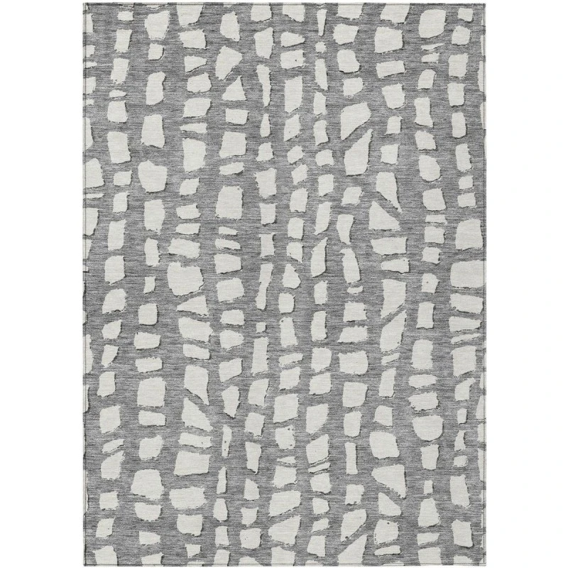 Addison Chantille ACN754-Gray 5 ft. X 7 ft. 6 in. Rectangle Rug