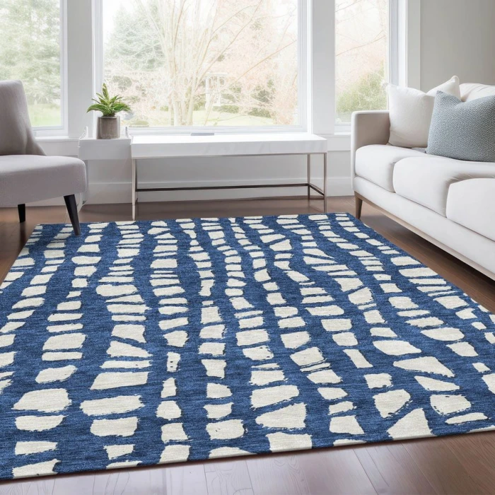 Addison Chantille ACN754-Navy 3 ft. X 5 ft. Rectangle Rug