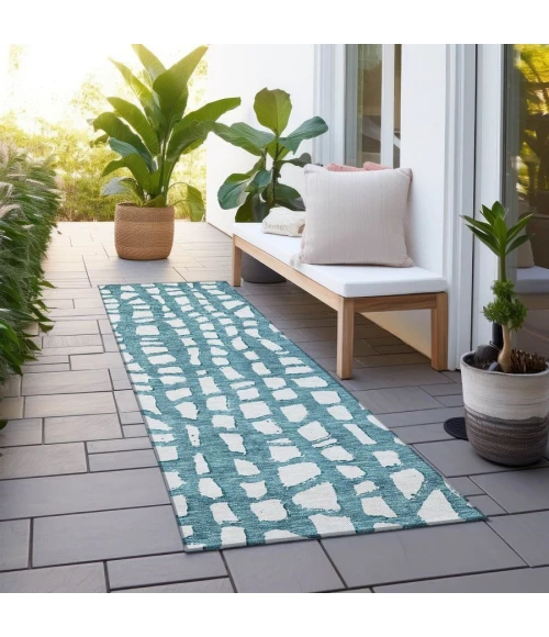 Addison Chantille ACN754-Teal 2 ft. 3 in. X 7 ft. 6 in. Rectangle Rug