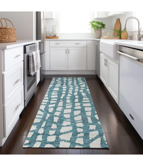 Addison Chantille ACN754-Teal 2 ft. 3 in. X 7 ft. 6 in. Rectangle Rug