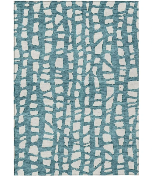 Addison Chantille ACN754-Teal 5 ft. X 7 ft. 6 in. Rectangle Rug