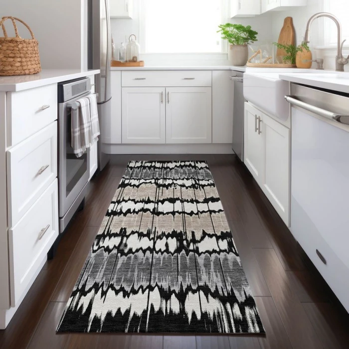 Addison Chantille ACN755-Black 2 ft. 3 in. X 7 ft. 6 in. Rectangle Rug