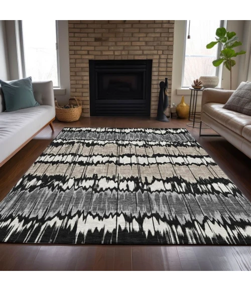 Addison Chantille ACN755-Black 9 ft. X 12 ft. Rectangle Rug