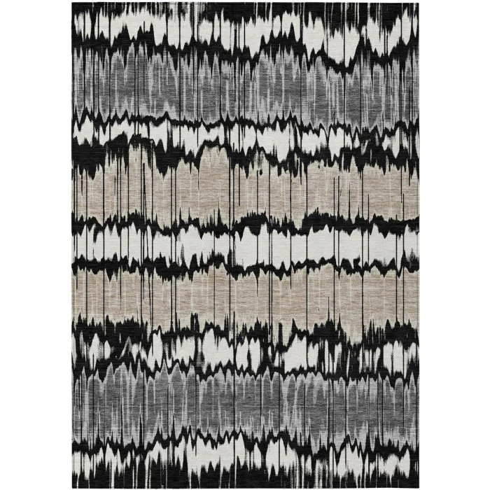 Addison Chantille ACN755-Black 3 ft. X 5 ft. Rectangle Rug