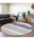 Addison Chantille ACN755-Lavender 8 ft. X 8 ft. Round Rug
