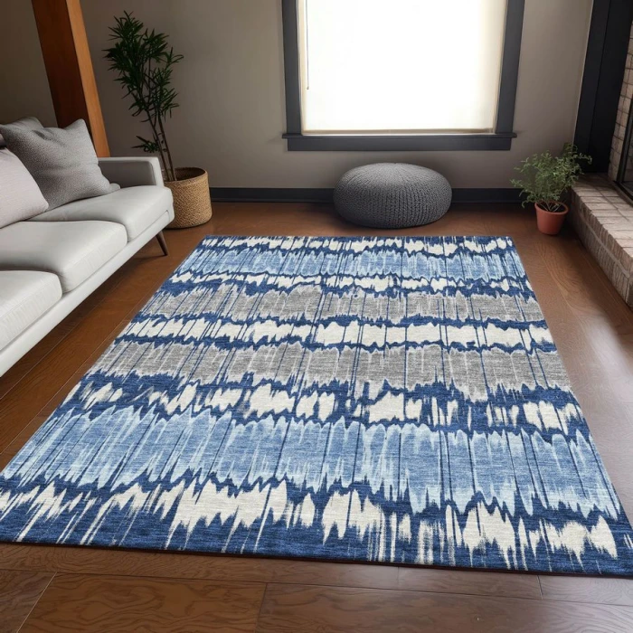 Addison Chantille ACN755-Navy 5 ft. X 7 ft. 6 in. Rectangle Rug