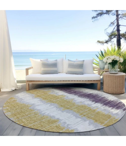 Addison Chantille ACN755-Silver 8 ft. X 8 ft. Round Rug