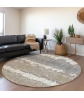Addison Chantille ACN755-Taupe 8 ft. X 8 ft. Round Rug