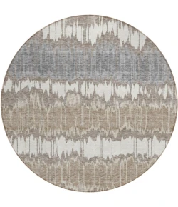 Addison Chantille ACN755-Taupe 8 ft. X 8 ft. Round Rug