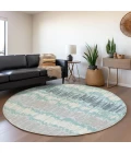Addison Chantille ACN755-Teal 8 ft. X 8 ft. Round Rug