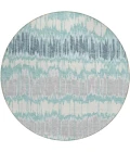 Addison Chantille ACN755-Teal 8 ft. X 8 ft. Round Rug