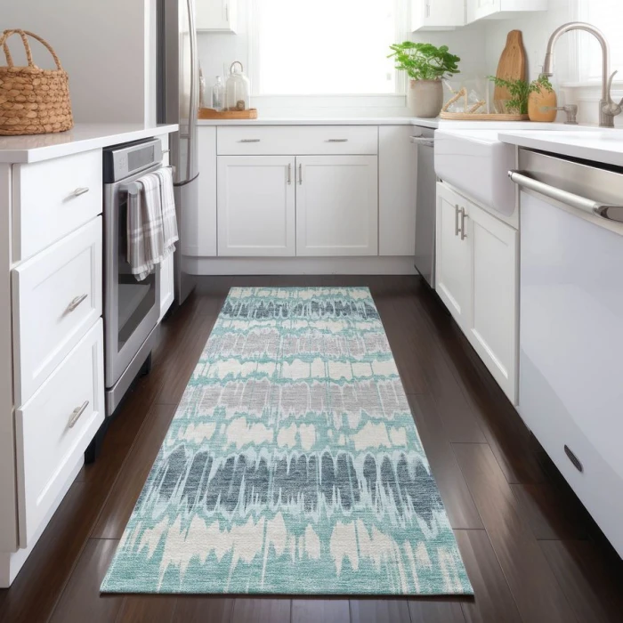 Addison Chantille ACN755-Teal 2 ft. 3 in. X 7 ft. 6 in. Rectangle Rug
