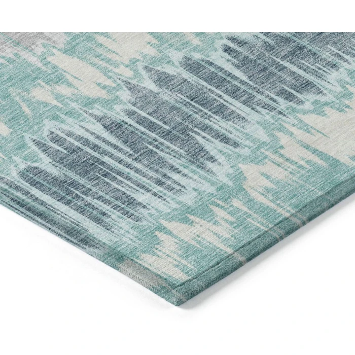 Addison Chantille ACN755-Teal 8 ft. X 8 ft. Round Rug