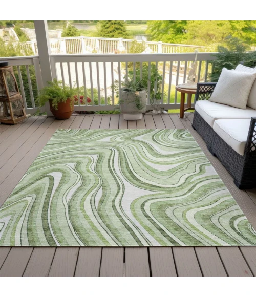 Addison Chantille ACN756-Aloe 8 ft. X 10 ft. Rectangle Rug