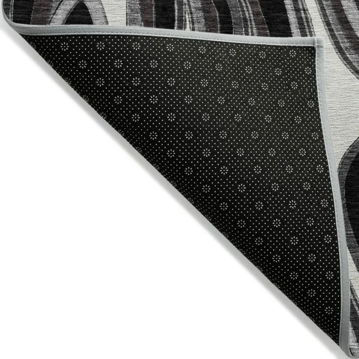 Addison Chantille ACN756-Black 8 ft. X 8 ft. Round Rug