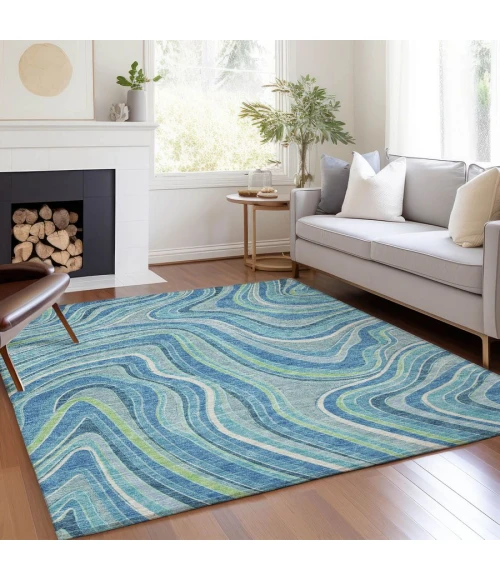 Addison Chantille ACN756-Blue 9 ft. X 12 ft. Rectangle Rug