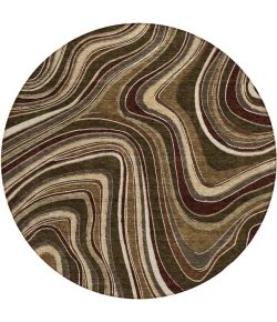 Addison Chantille ACN756-Fudge 8 ft. X 8 ft. Round Rug