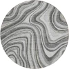 Addison Chantille ACN756-Gray 8 ft. X 8 ft. Round Rug