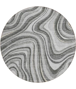 Addison Chantille ACN756-Gray 8 ft. X 8 ft. Round Rug