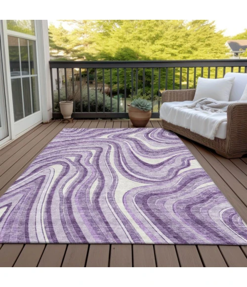 Addison Chantille ACN756-Lavender 8 ft. X 10 ft. Rectangle Rug
