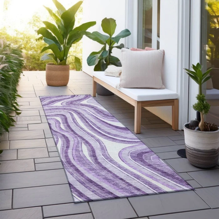 Addison Chantille ACN756-Lavender 2 ft. 3 in. X 7 ft. 6 in. Rectangle Rug