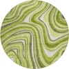 Addison Chantille ACN756-Lime 8 ft. X 8 ft. Round Rug