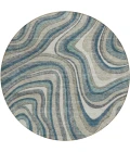 Addison Chantille ACN756-Teal 8 ft. X 8 ft. Round Rug