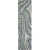 Addison Chantille ACN756-Teal 2 ft. 3 in. X 7 ft. 6 in. Rectangle Rug