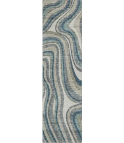 Addison Chantille ACN756-Teal 2 ft. 3 in. X 7 ft. 6 in. Rectangle Rug