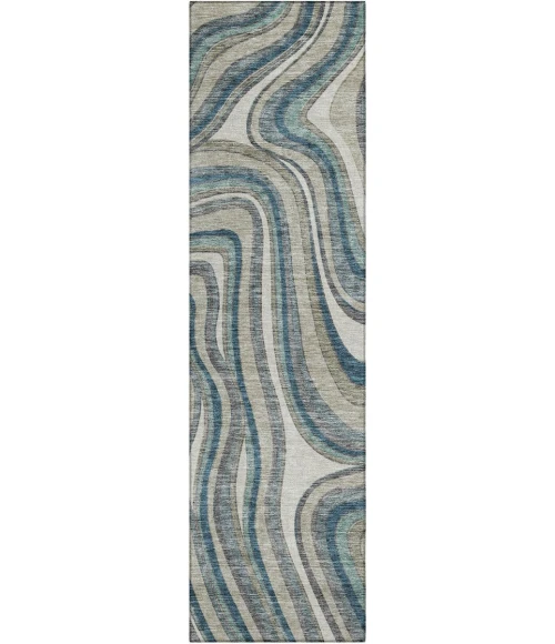 Addison Chantille ACN756-Teal 2 ft. 3 in. X 7 ft. 6 in. Rectangle Rug