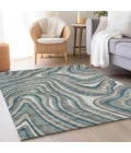 Addison Chantille ACN756-Teal 3 ft. X 5 ft. Rectangle Rug