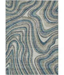 Addison Chantille ACN756-Teal 3 ft. X 5 ft. Rectangle Rug