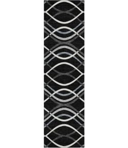Addison Chantille ACN757-Black 2 ft. 3 in. X 7 ft. 6 in. Rectangle Rug