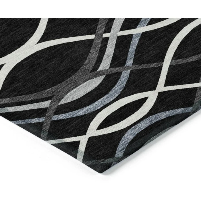 Addison Chantille ACN757-Black 2 ft. 3 in. X 7 ft. 6 in. Rectangle Rug