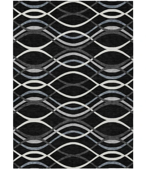 Addison Chantille ACN757-Black 8 ft. X 10 ft. Rectangle Rug