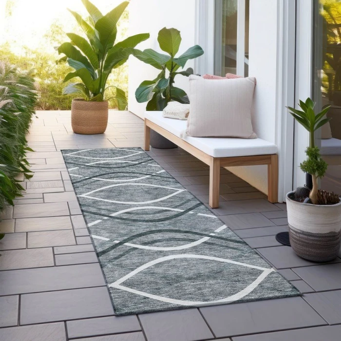 Addison Chantille ACN757-Gray 2 ft. 3 in. X 7 ft. 6 in. Rectangle Rug