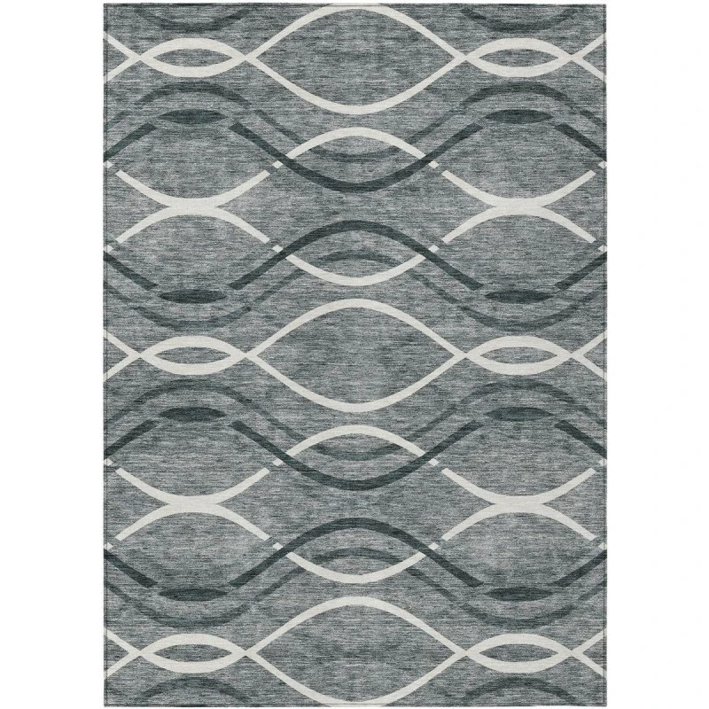 Addison Chantille ACN757-Gray 5 ft. X 7 ft. 6 in. Rectangle Rug