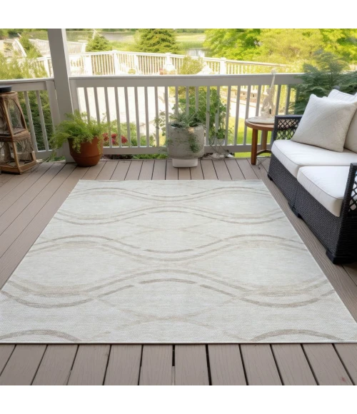 Addison Chantille ACN757-Ivory 8 ft. X 10 ft. Rectangle Rug