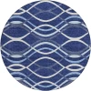 Addison Chantille ACN757-Navy 8 ft. X 8 ft. Round Rug