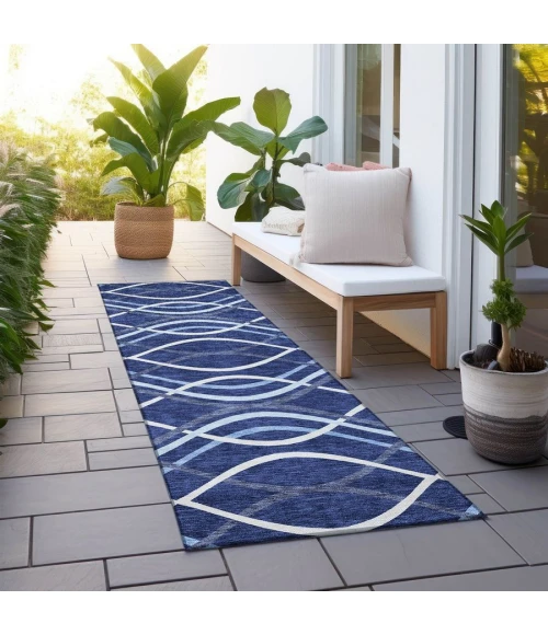 Addison Chantille ACN757-Navy 2 ft. 3 in. X 7 ft. 6 in. Rectangle Rug