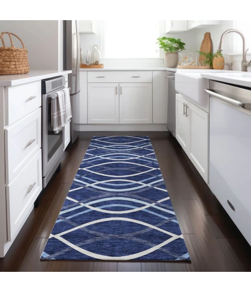 Addison Chantille ACN757-Navy 2 ft. 3 in. X 7 ft. 6 in. Rectangle Rug