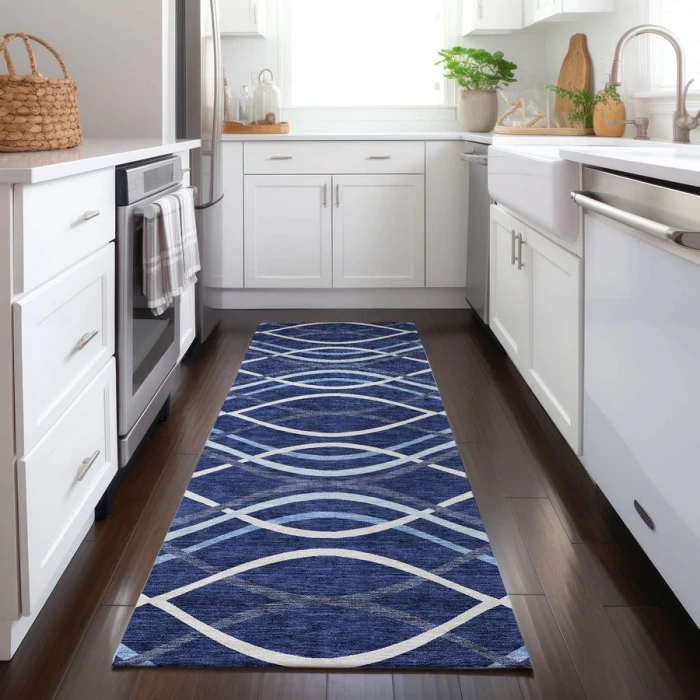 Addison Chantille ACN757-Navy 2 ft. 3 in. X 7 ft. 6 in. Rectangle Rug