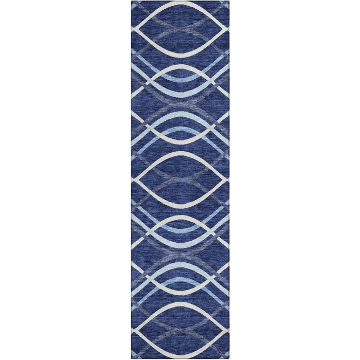 Addison Chantille ACN757-Navy 2 ft. 3 in. X 7 ft. 6 in. Rectangle Rug