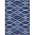 Addison Chantille ACN757-Navy 5 ft. X 7 ft. 6 in. Rectangle Rug