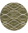 Addison Chantille ACN757-Olive 8 ft. X 8 ft. Round Rug