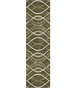 Addison Chantille ACN757-Olive 2 ft. 3 in. X 7 ft. 6 in. Rectangle Rug