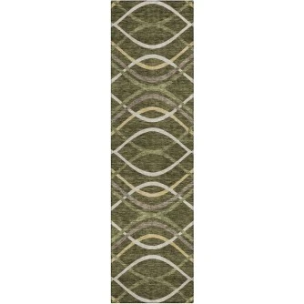 Addison Chantille ACN757-Olive 2 ft. 3 in. X 7 ft. 6 in. Rectangle Rug