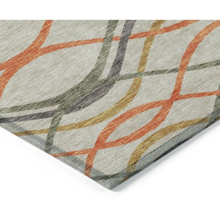 Addison Chantille ACN757-Orange 9 ft. X 12 ft. Rectangle Rug